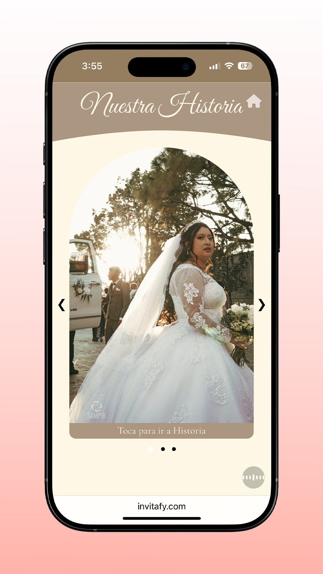 Invitacion Boda Premium Arcdeco + RSVP