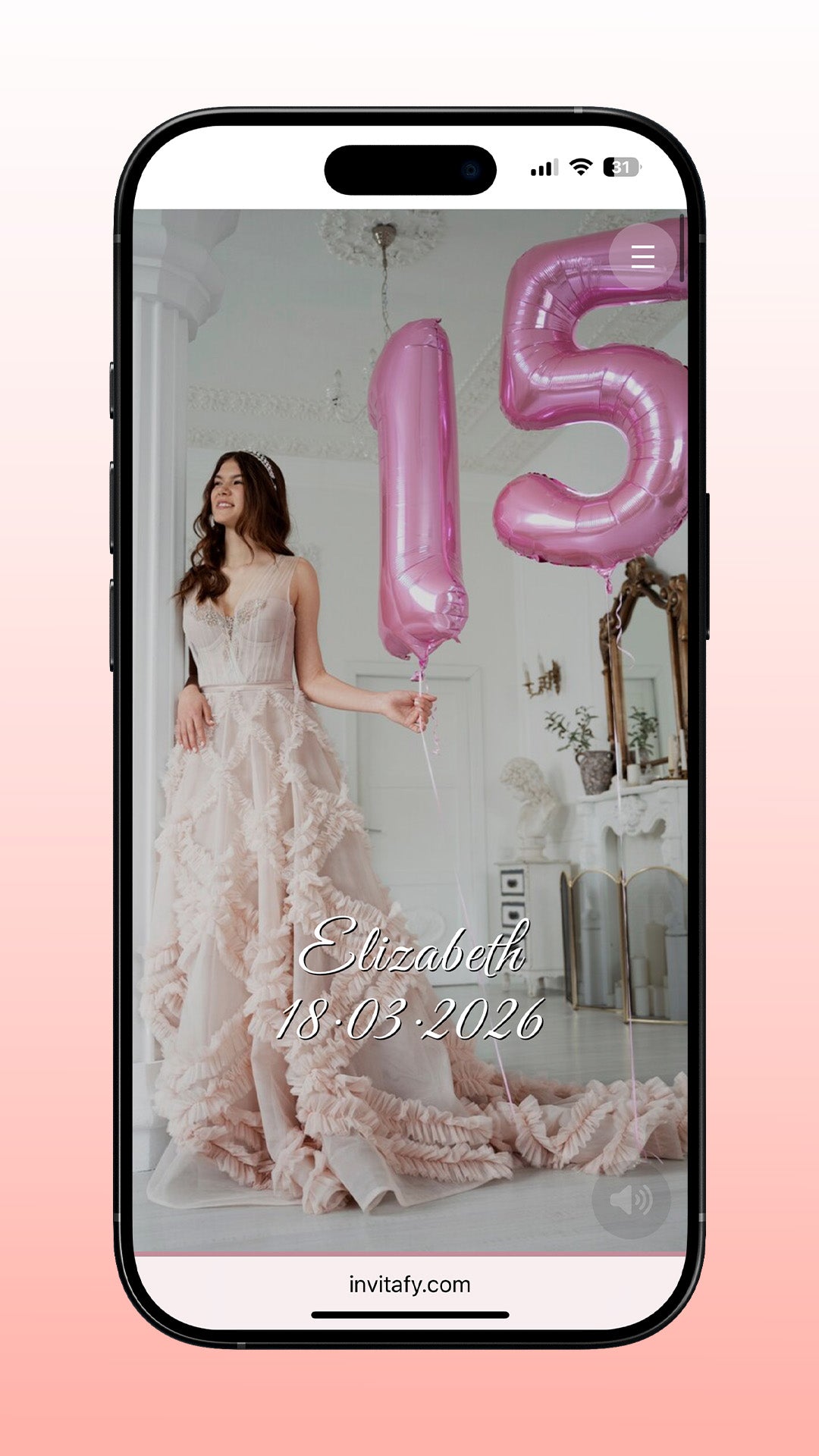 Invitación XV Premium Elegance