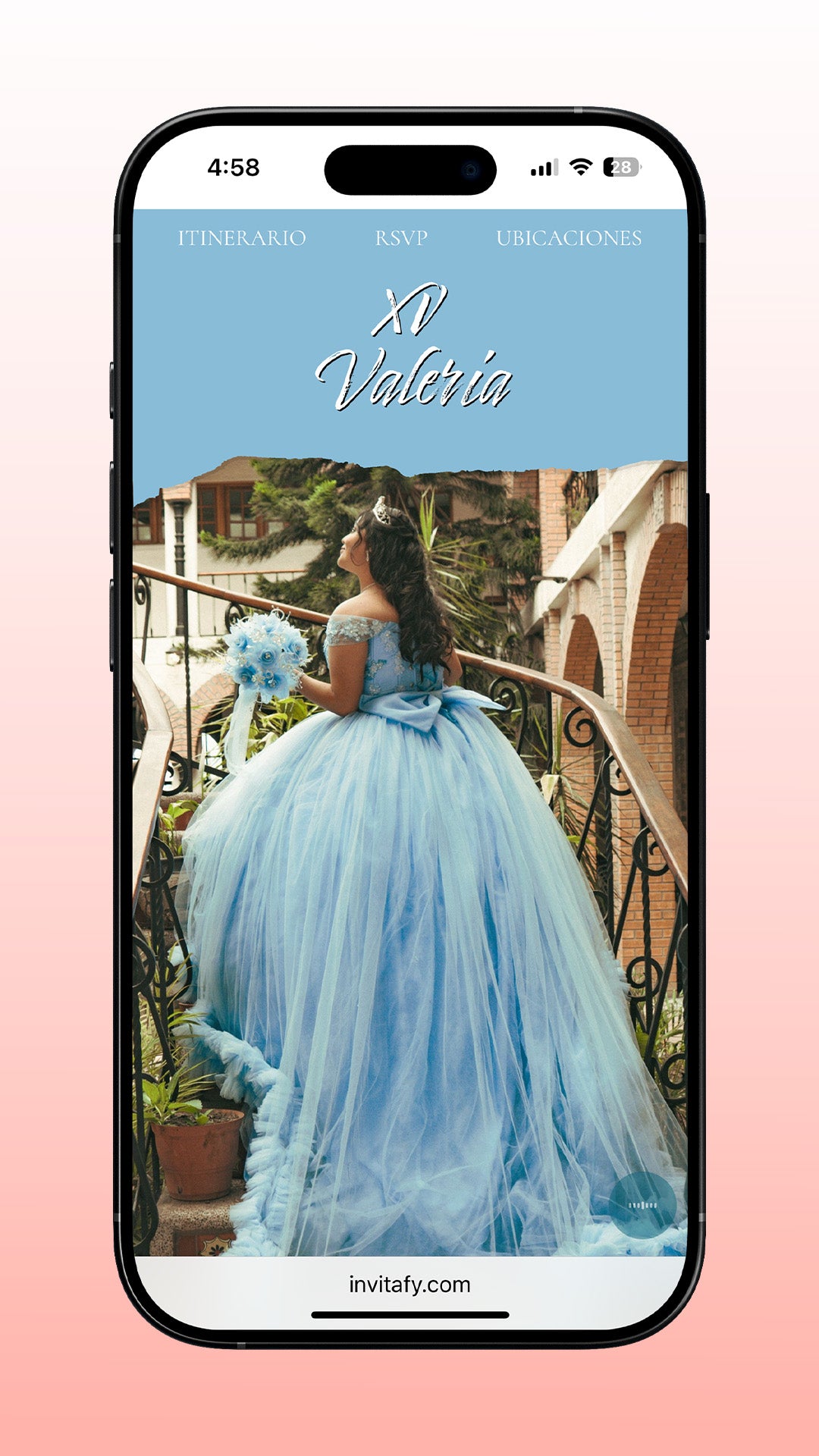 Invitación XV Premium Rustic Love