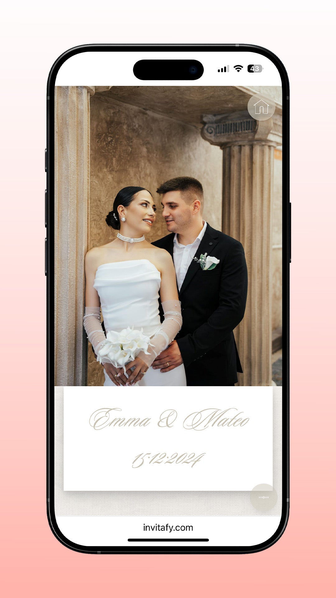 Invitación Boda Premium Timeless