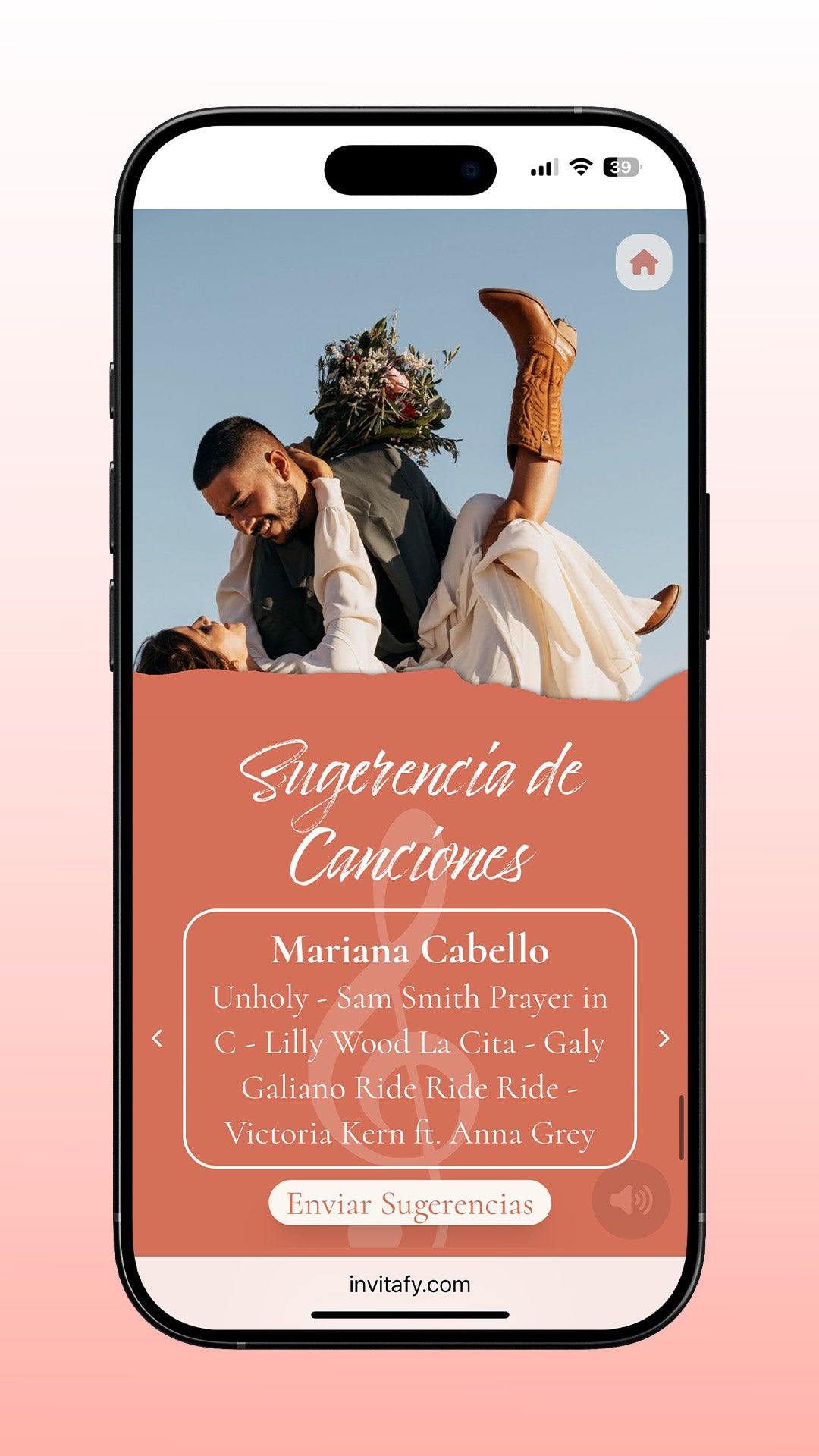 Invitación Boda Premium Rustic Love