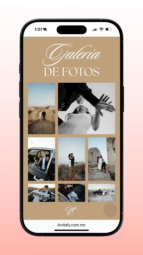 Invitación Boda Premium Elegance + RSVP