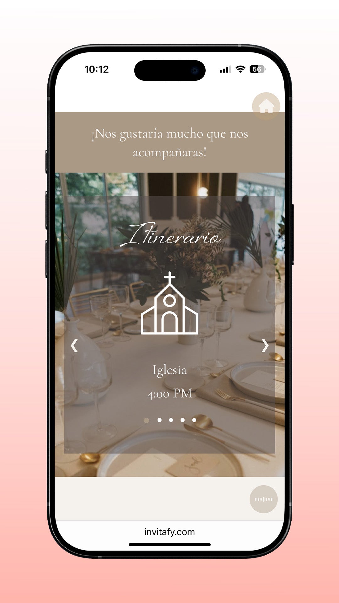 Invitación Boda Plus Minimalista