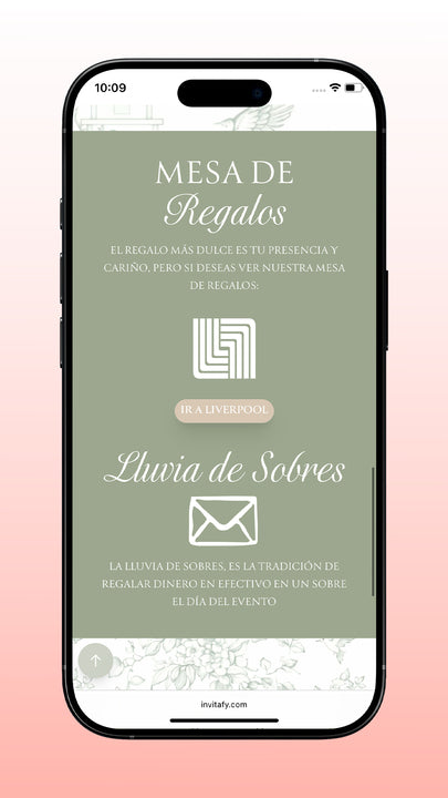 Invitación Bautizo Classic